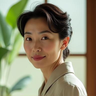 代表取締役社長 田中美香のポートレート